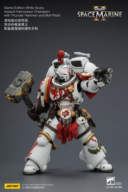 Warhammer Actionfigur Game Edition White Scars Assault Intercessor Champion 13 cm Image 5
