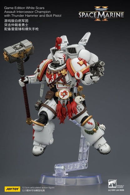 Warhammer Actionfigur Game Edition White Scars Assault Intercessor Champion 13 cm Image 8