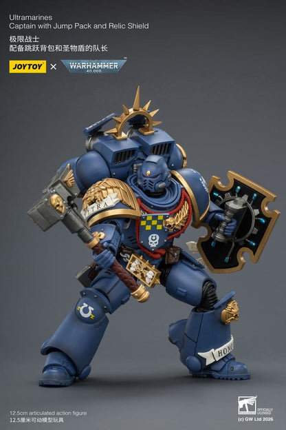 Warhammer Actionfigur Ultramarines Captain 13 cm Image 6