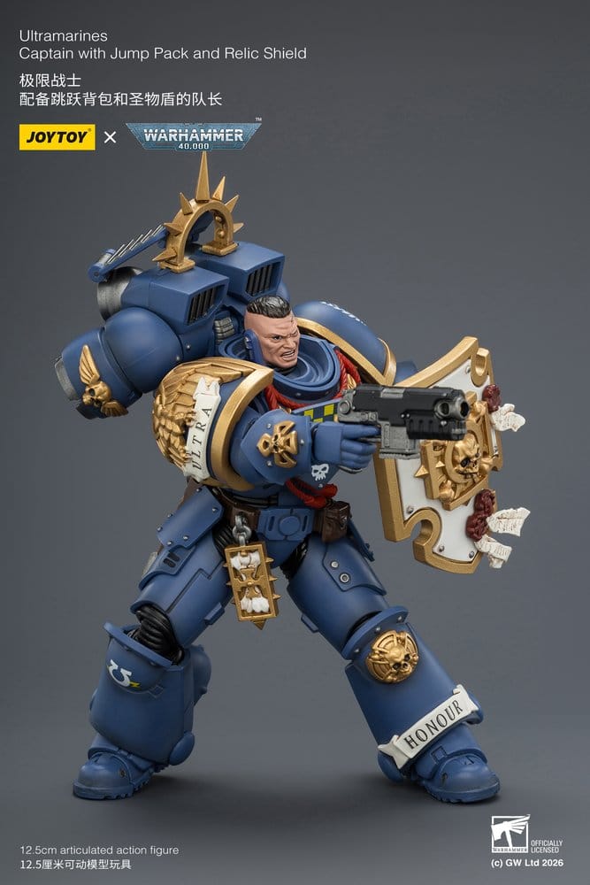 Warhammer Actionfigur Ultramarines Captain 13 cm Image 7