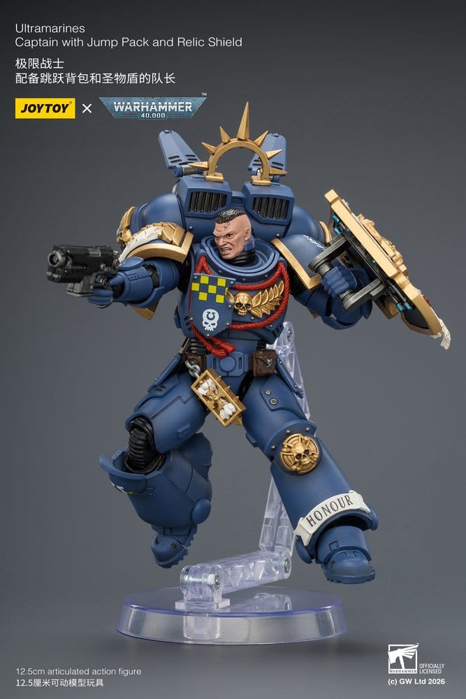 Warhammer Actionfigur Ultramarines Captain 13 cm Image 8