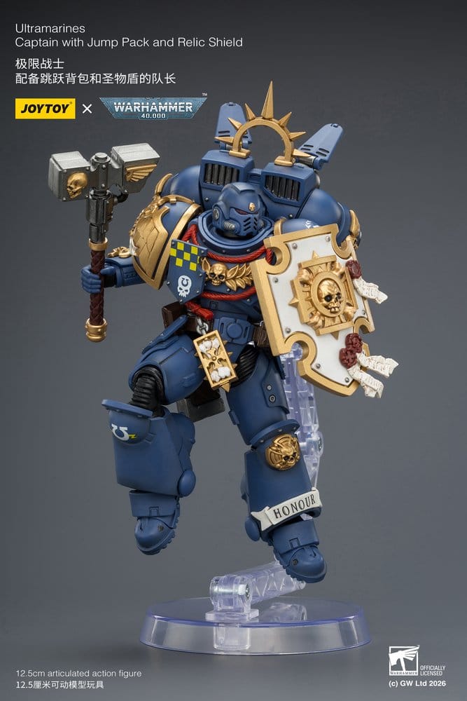 Warhammer Actionfigur Ultramarines Captain 13 cm Image 9