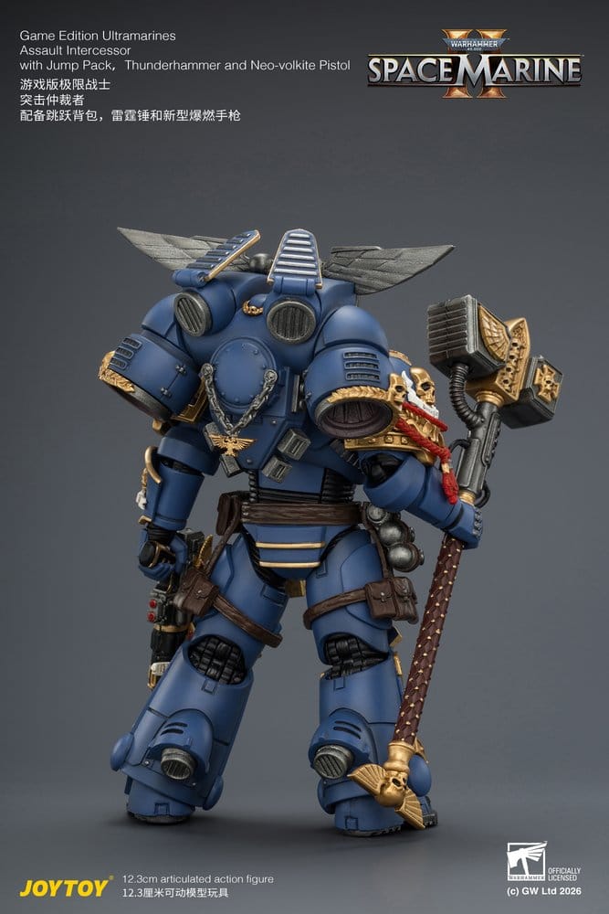 Warhammer Actionfigur Game Edition Ultramarines Assault Intercessor 12 cm Image 4