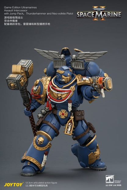 Warhammer Actionfigur Game Edition Ultramarines Assault Intercessor 12 cm Image 5