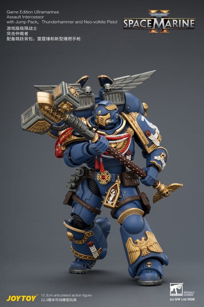 Warhammer Actionfigur Game Edition Ultramarines Assault Intercessor 12 cm Image 6