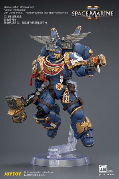 Warhammer Actionfigur Game Edition Ultramarines Assault Intercessor 12 cm Image 8