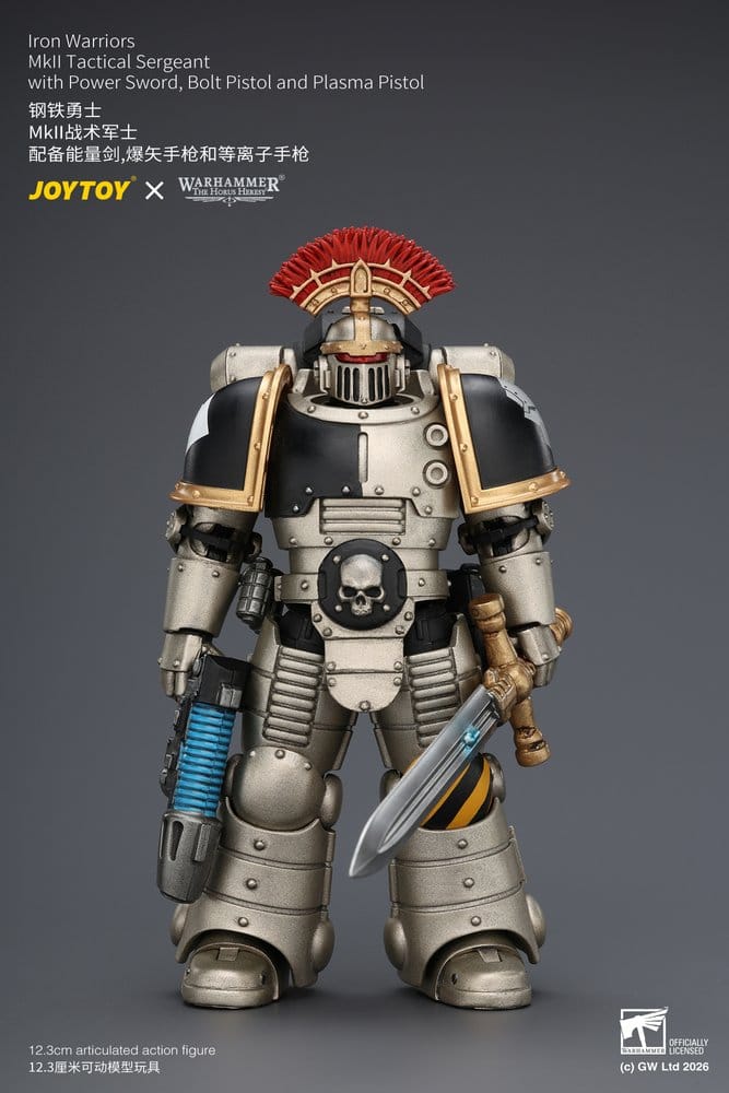Warhammer The Horus Heresy Actionfigur Iron Warriors MkII Tactical Sergeant 12 cm Image 12