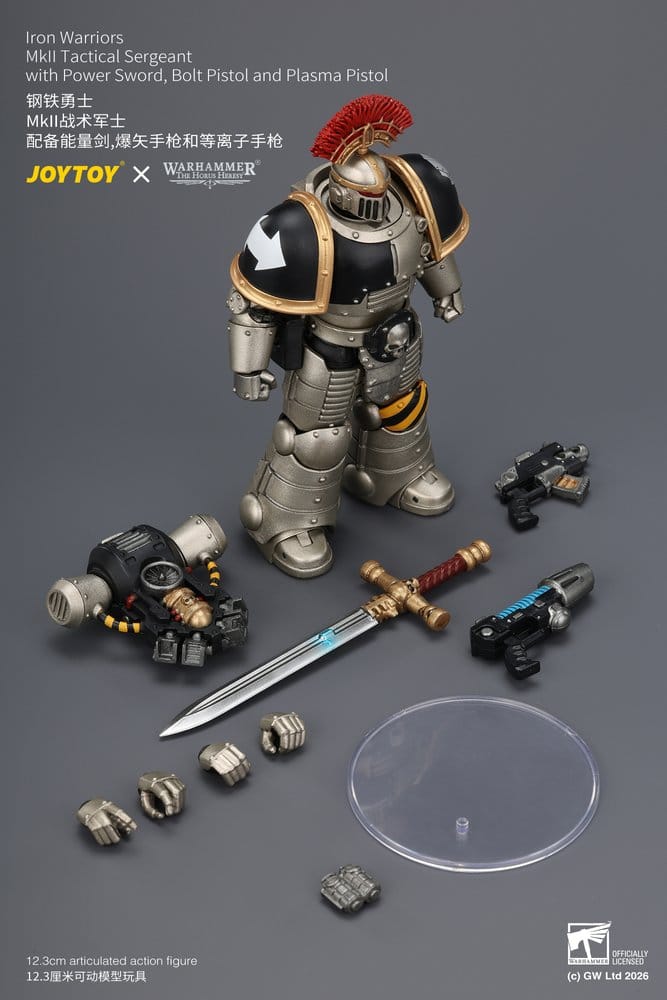 Warhammer The Horus Heresy Actionfigur Iron Warriors MkII Tactical Sergeant 12 cm Image 13