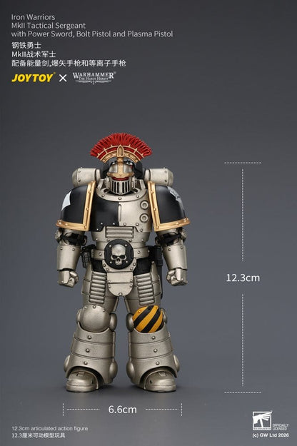 Warhammer The Horus Heresy Actionfigur Iron Warriors MkII Tactical Sergeant 12 cm Image 14