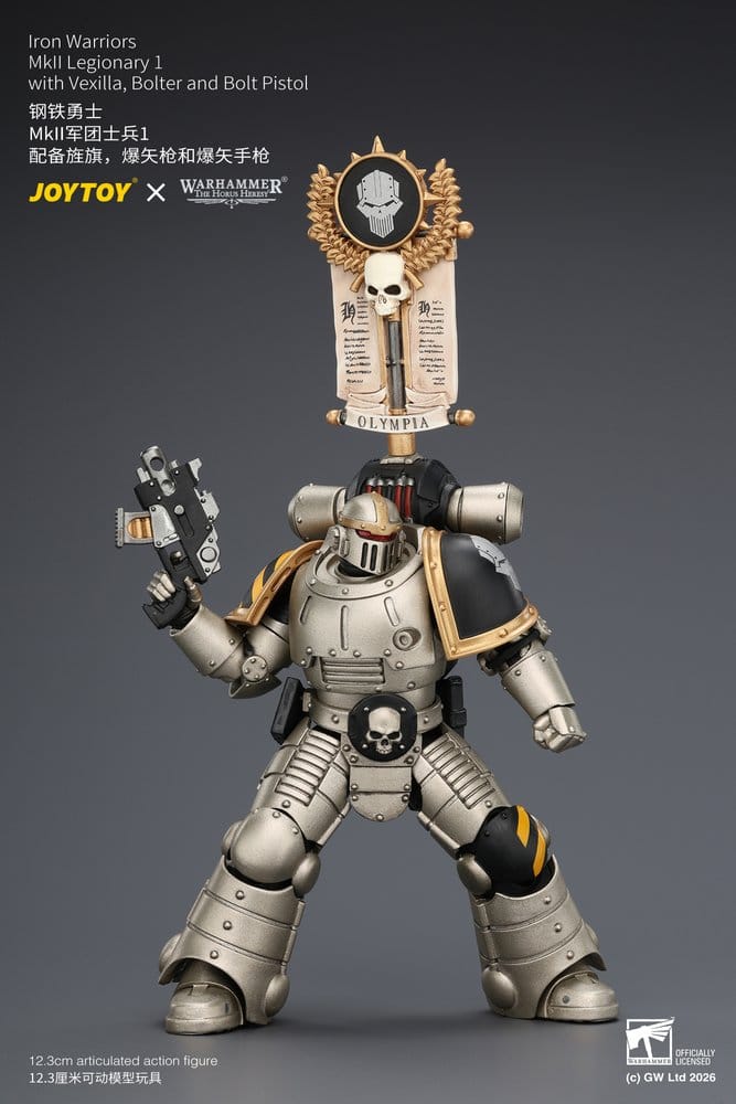 Warhammer The Horus Heresy Actionfigur Iron Warriors MkII Legionary 1 12 cm Image 9