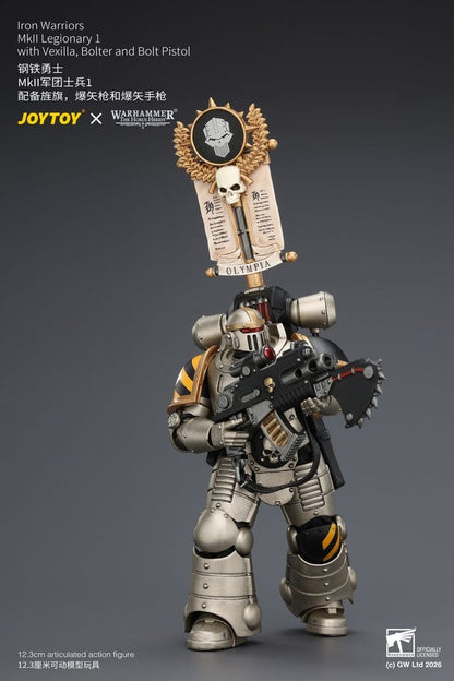 Warhammer The Horus Heresy Actionfigur Iron Warriors MkII Legionary 1 12 cm Image 10