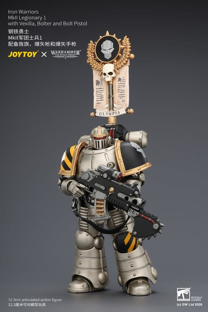 Warhammer The Horus Heresy Actionfigur Iron Warriors MkII Legionary 1 12 cm Image 12