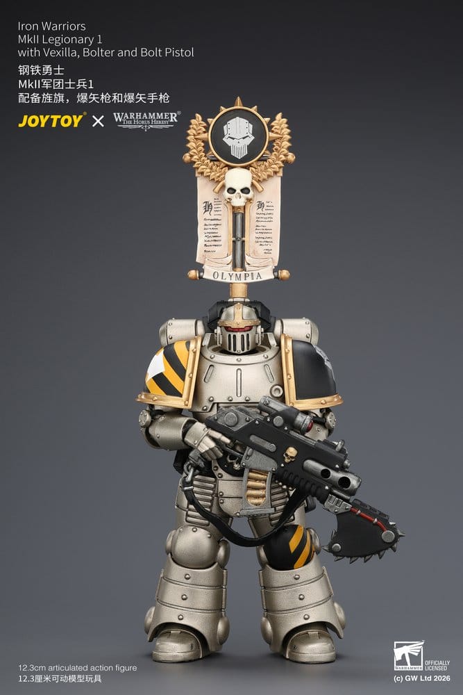 Warhammer The Horus Heresy Actionfigur Iron Warriors MkII Legionary 1 12 cm Image 13