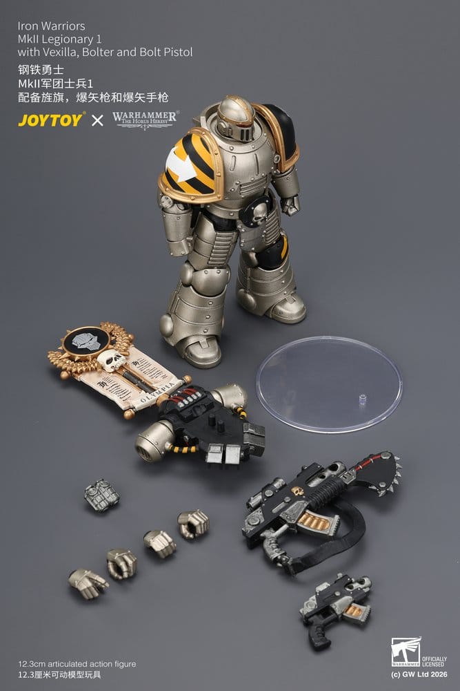 Warhammer The Horus Heresy Actionfigur Iron Warriors MkII Legionary 1 12 cm Image 14
