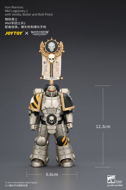 Warhammer The Horus Heresy Actionfigur Iron Warriors MkII Legionary 1 12 cm Image 15