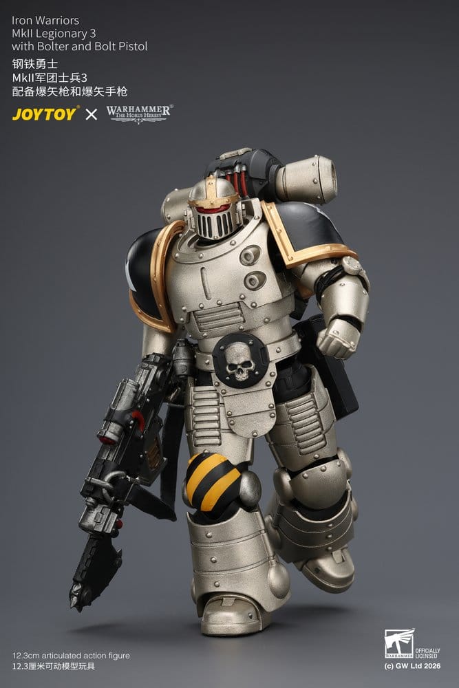 Warhammer The Horus Heresy Actionfigur Iron Warriors MkII Legionary 3 12 cm Image 12