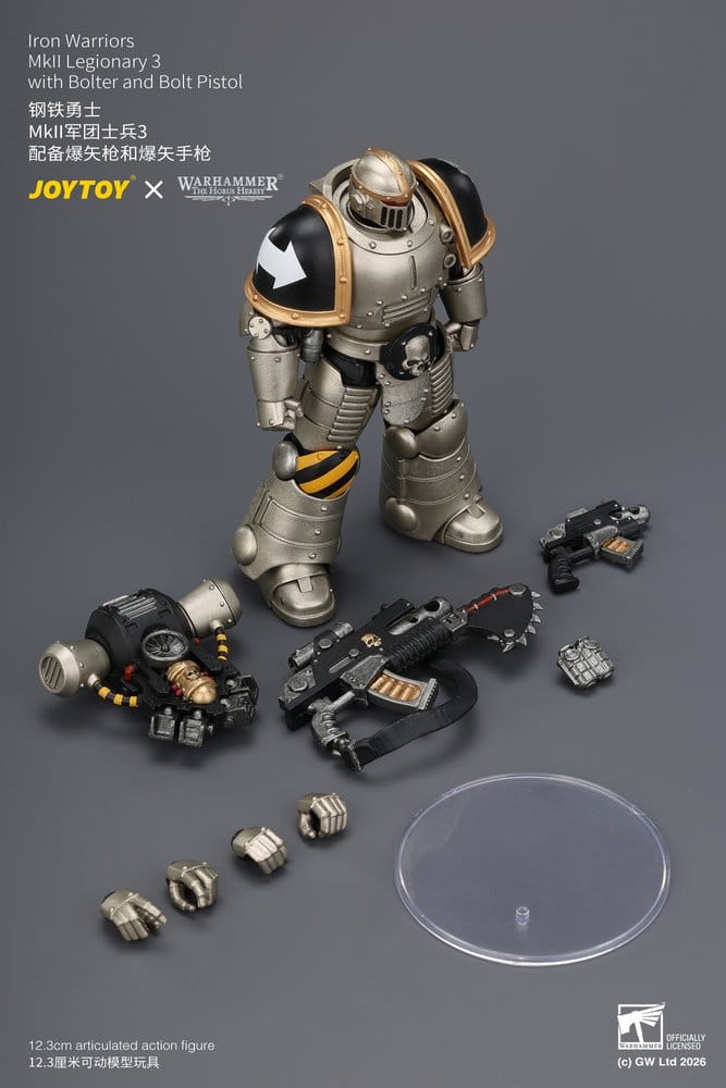 Warhammer The Horus Heresy Actionfigur Iron Warriors MkII Legionary 3 12 cm Image 13