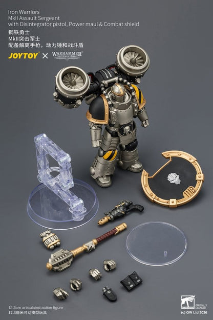 Warhammer The Horus Heresy Actionfigur Iron Warriors MkII Assault Sergeant 12 cm Image 9
