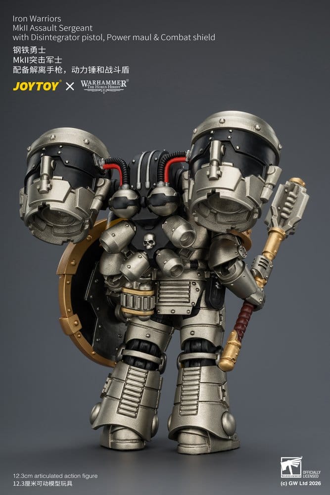 Warhammer The Horus Heresy Actionfigur Iron Warriors MkII Assault Sergeant 12 cm Image 12
