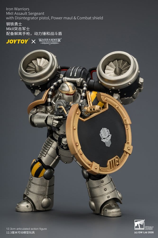 Warhammer The Horus Heresy Actionfigur Iron Warriors MkII Assault Sergeant 12 cm Image 14
