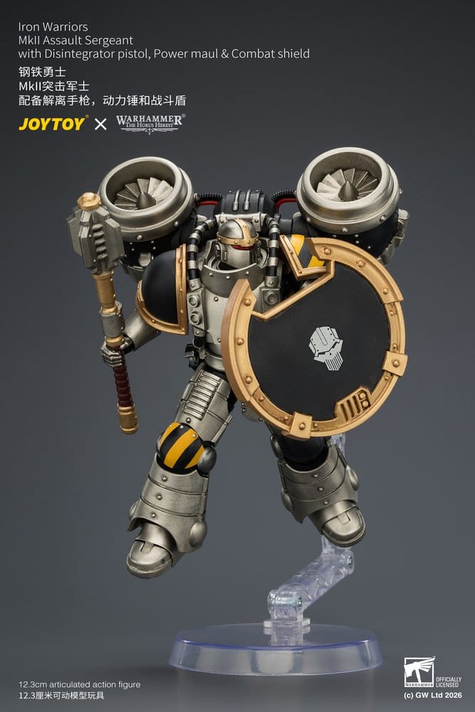 Warhammer The Horus Heresy Actionfigur Iron Warriors MkII Assault Sergeant 12 cm Image 15