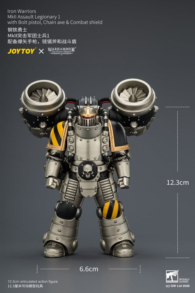Warhammer The Horus Heresy Actionfigur Iron Warriors MkII Assault Legionary 1 12 cm Image 10