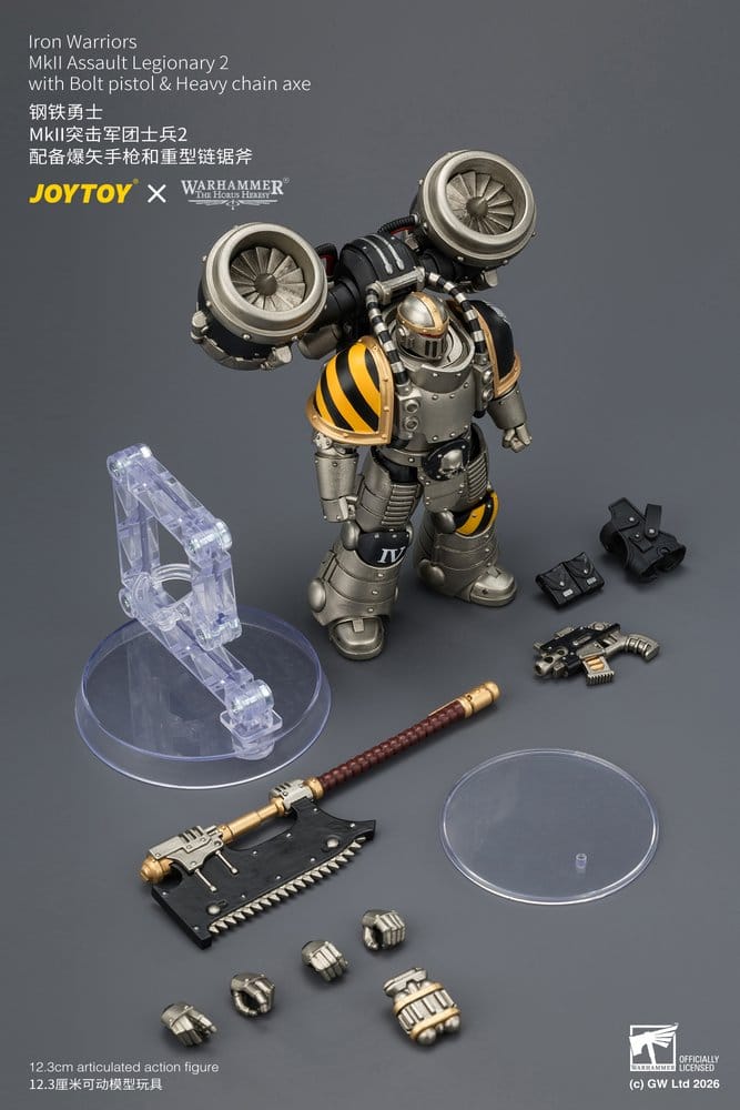 Warhammer The Horus Heresy Actionfigur Iron Warriors MkII Assault Legionary 2 12 cm Image 9
