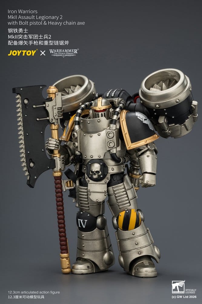 Warhammer The Horus Heresy Actionfigur Iron Warriors MkII Assault Legionary 2 12 cm Image 11
