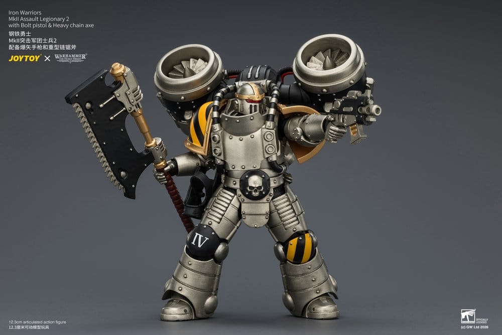 Warhammer The Horus Heresy Actionfigur Iron Warriors MkII Assault Legionary 2 12 cm Image 15