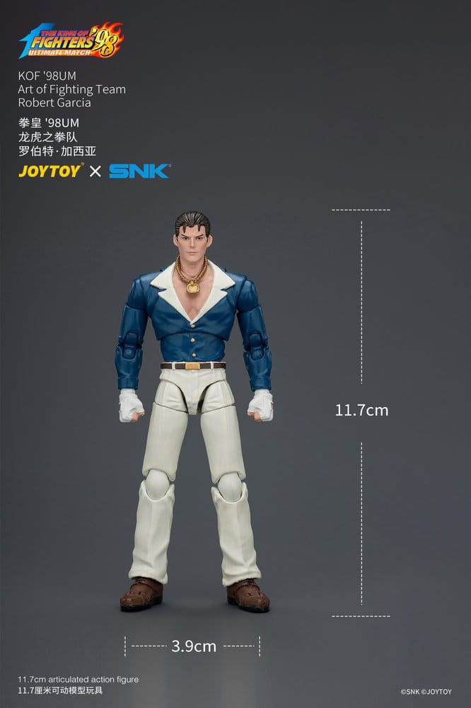 The King of Fighters '98 Ultimate Match Actionfigur Robert Garcia (Art of Fighting Team) 12 cm Image 11