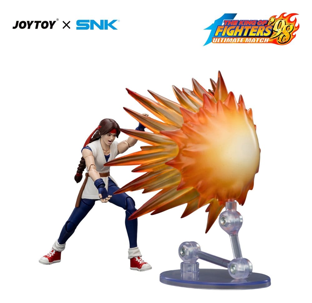 The King of Fighters '98 Ultimate Match Actionfigur Yuri Sakazaki (Art of Fighting Team) 12 cm Image 5