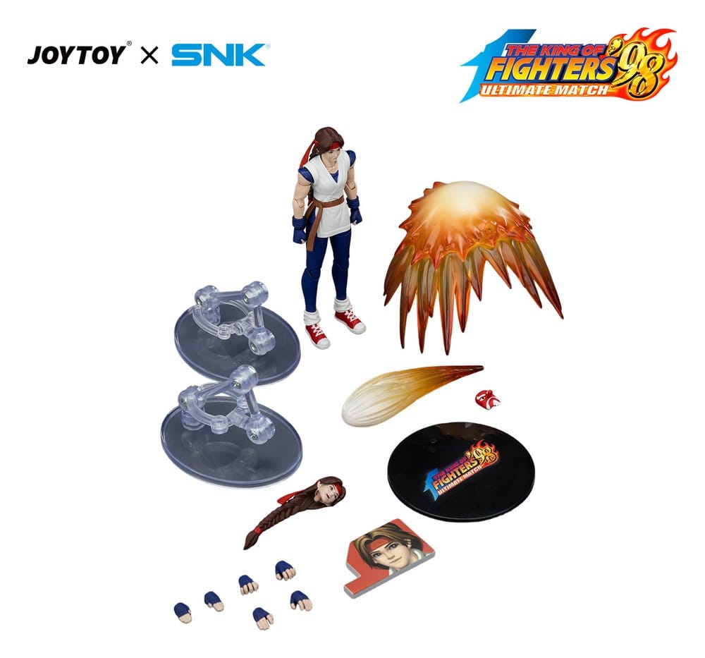 The King of Fighters '98 Ultimate Match Actionfigur Yuri Sakazaki (Art of Fighting Team) 12 cm Image 6