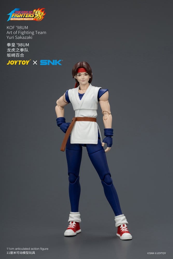 The King of Fighters '98 Ultimate Match Actionfigur Yuri Sakazaki (Art of Fighting Team) 12 cm Image 11