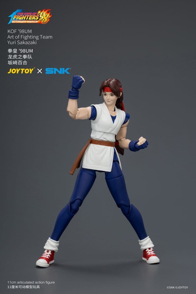 The King of Fighters '98 Ultimate Match Actionfigur Yuri Sakazaki (Art of Fighting Team) 12 cm Image 13