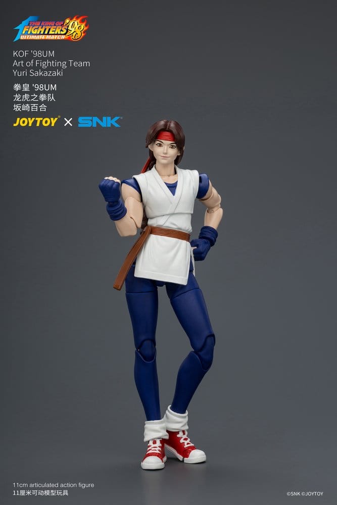 The King of Fighters '98 Ultimate Match Actionfigur Yuri Sakazaki (Art of Fighting Team) 12 cm Image 14