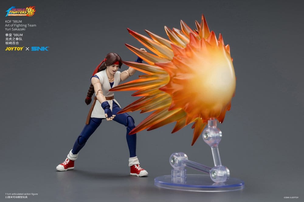 The King of Fighters '98 Ultimate Match Actionfigur Yuri Sakazaki (Art of Fighting Team) 12 cm Image 17