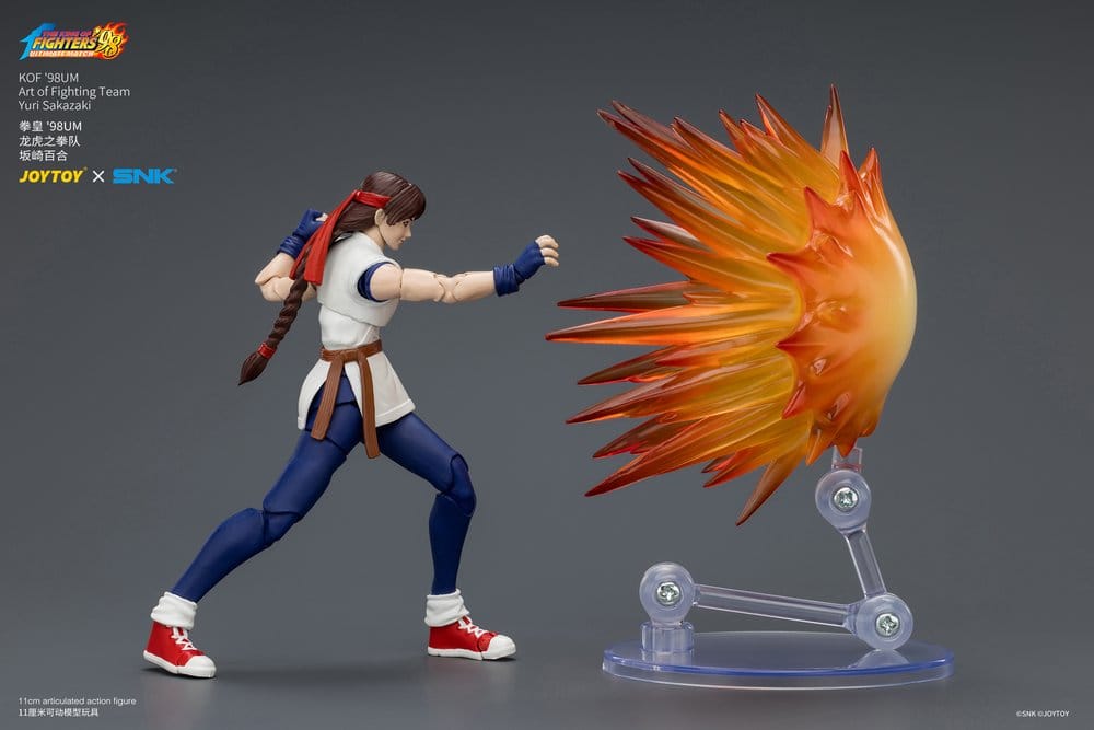 The King of Fighters '98 Ultimate Match Actionfigur Yuri Sakazaki (Art of Fighting Team) 12 cm Image 18