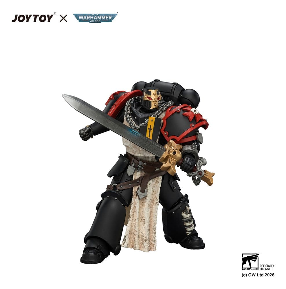 Warhammer Actionfigur Black Templars Crusader Ancient 12 cm Image 4