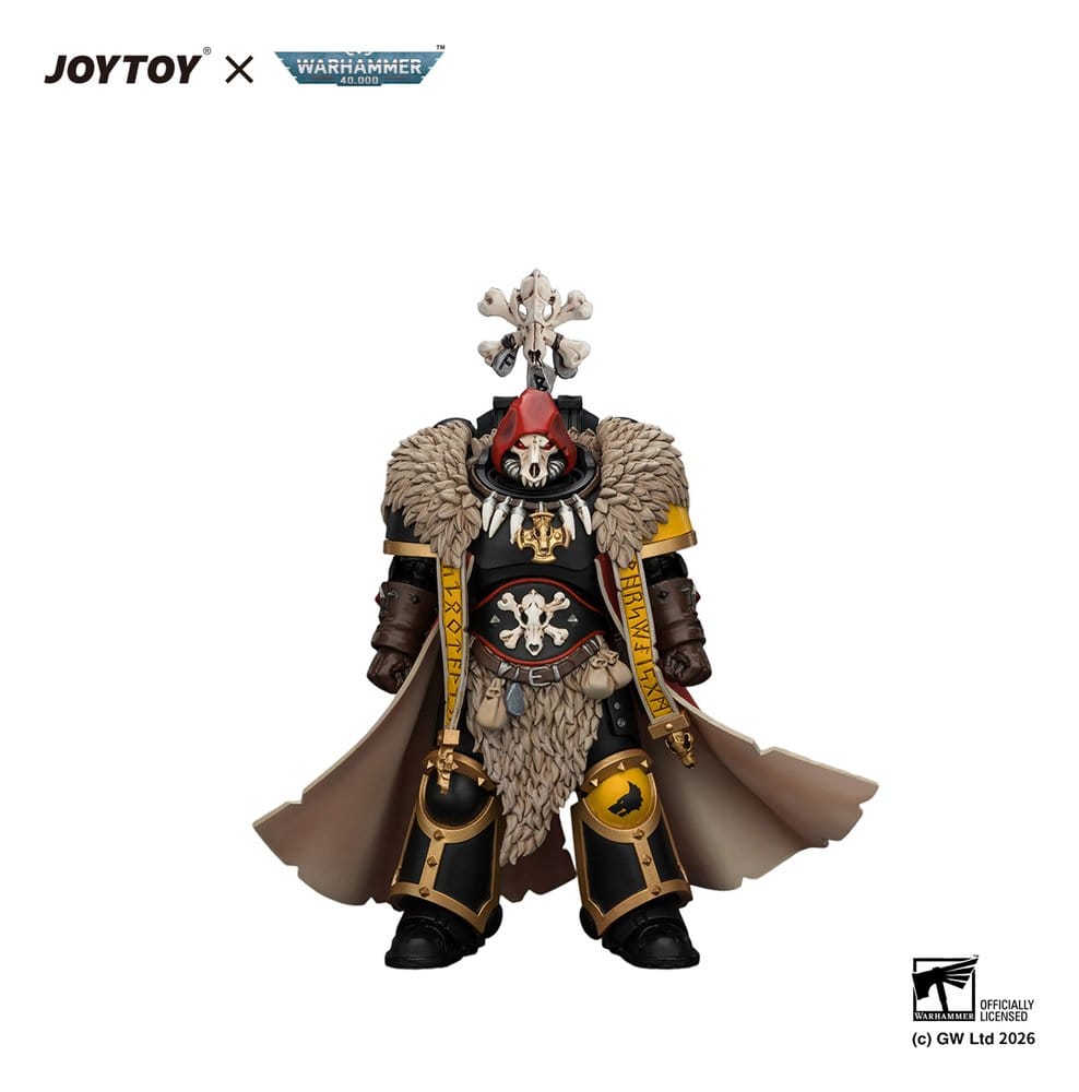Warhammer Actionfigur Space Wolves Wolf Priest 12 cm Image 2