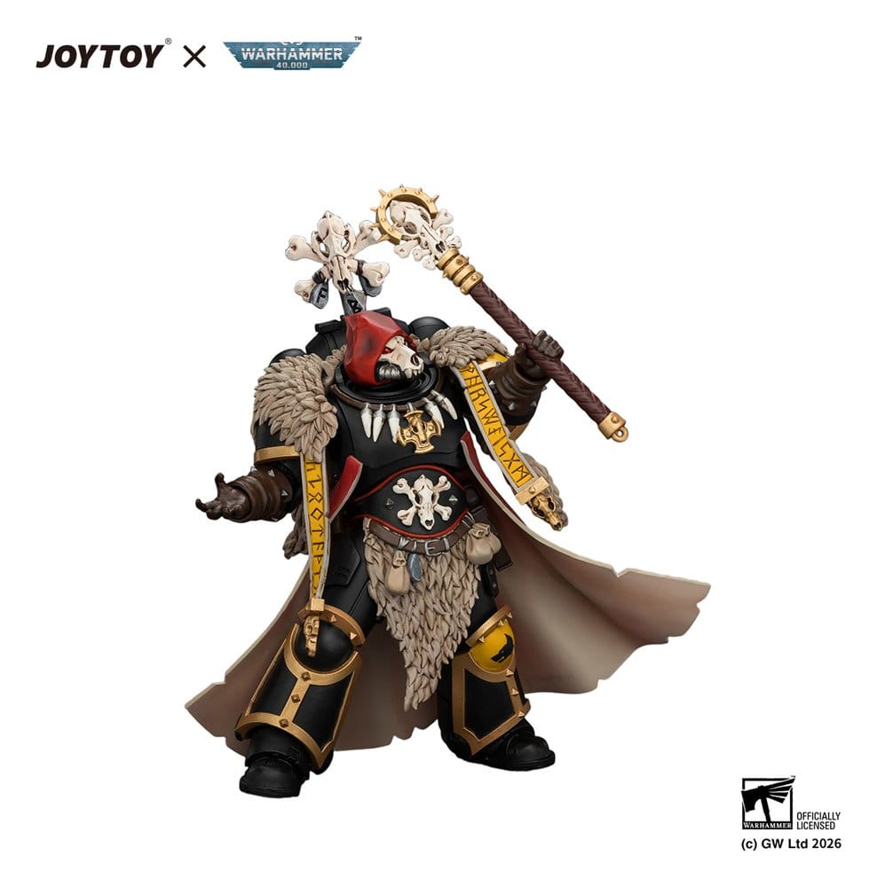 Warhammer Actionfigur Space Wolves Wolf Priest 12 cm Image 4