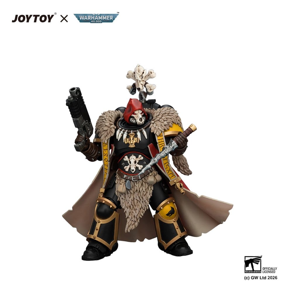 Warhammer Actionfigur Space Wolves Wolf Priest 12 cm Image 5