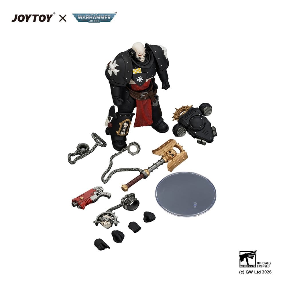 Warhammer Actionfigur Black Templars Execrator 2 12 cm Image 6