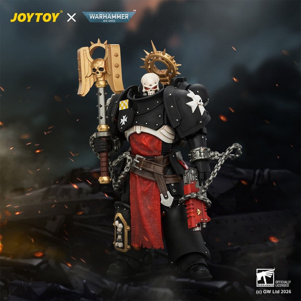 Warhammer Actionfigur Black Templars Execrator 2 12 cm Image 8