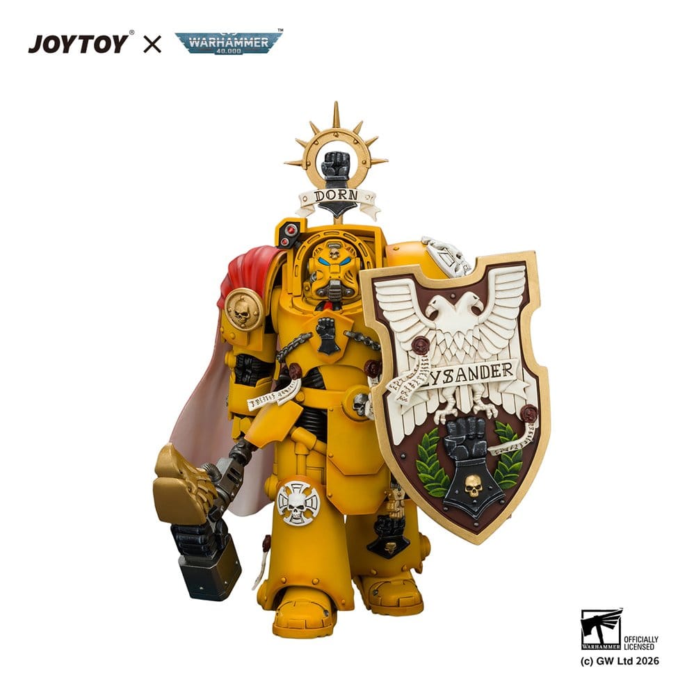 Warhammer Actionfigur Imperial Fists Darnath Lysander 14 cm Image 5