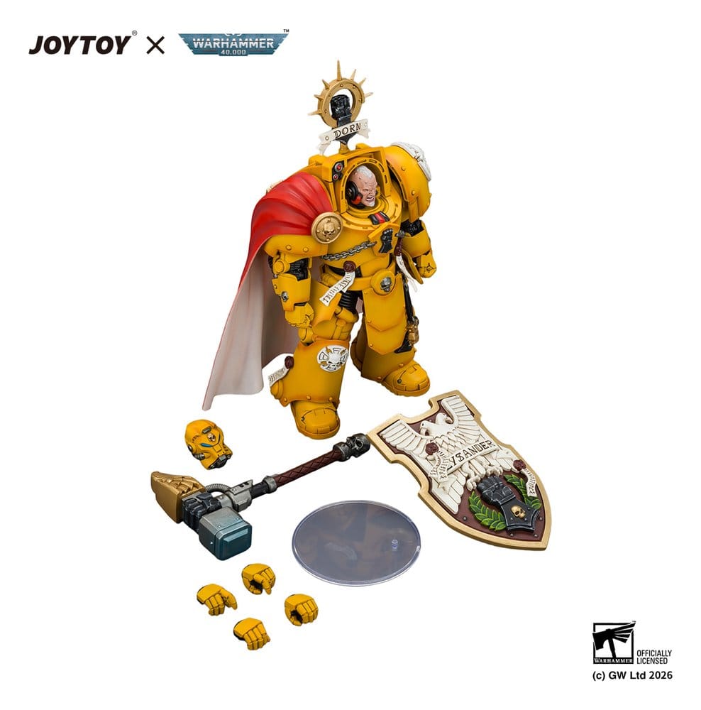 Warhammer Actionfigur Imperial Fists Darnath Lysander 14 cm Image 6