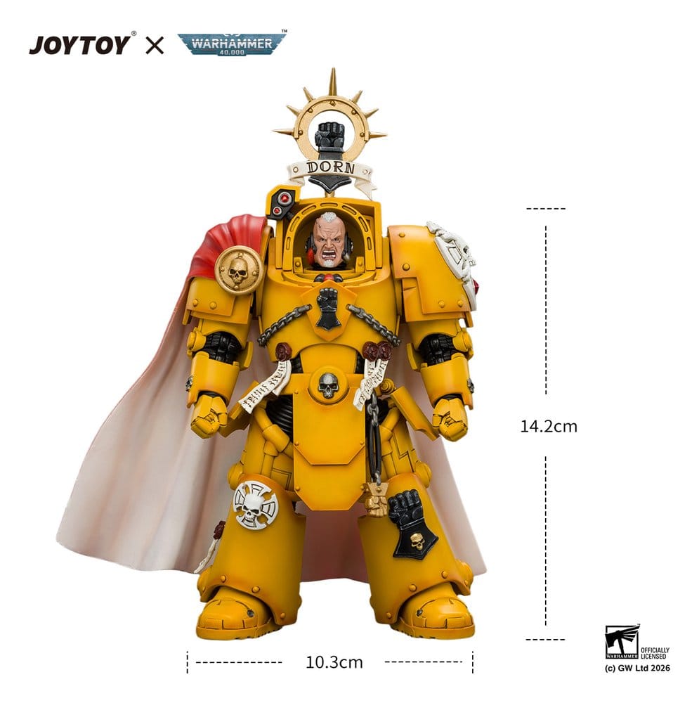 Warhammer Actionfigur Imperial Fists Darnath Lysander 14 cm Image 7