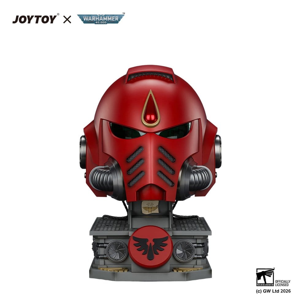Warhammer Replik Blood Angels MkX Helm & Displayständer 44 cm Image 2