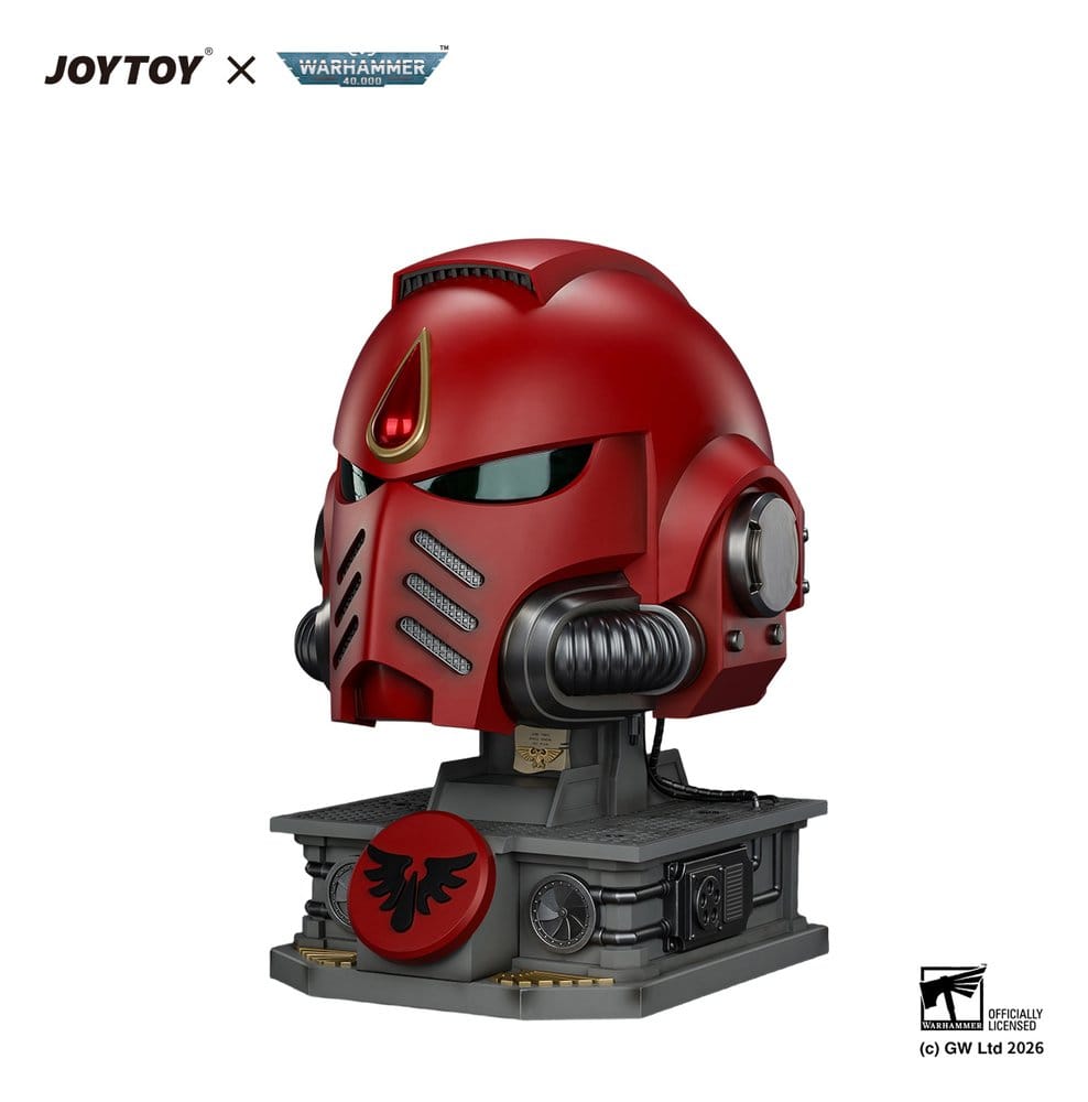 Warhammer Replik Blood Angels MkX Helm & Displayständer 44 cm Image 3