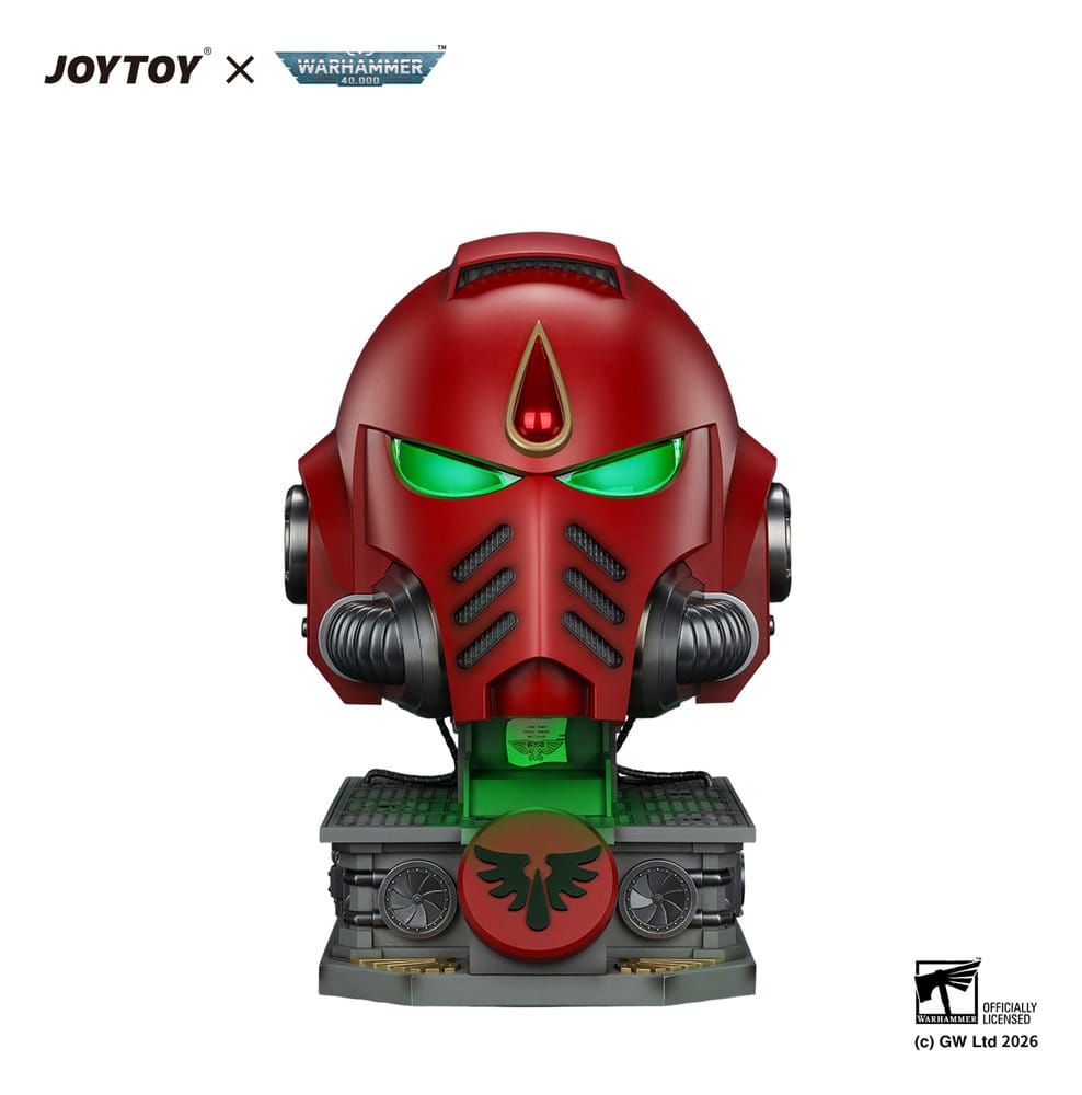 Warhammer Replik Blood Angels MkX Helm & Displayständer 44 cm Image 8