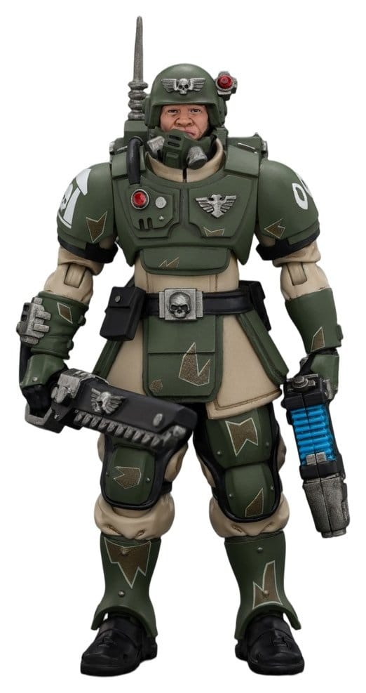 Warhammer Actionfigur Astra Militarum Kasrkin 1 with Chainsword and Plasma Pistol Image 1